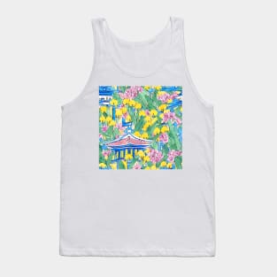 Pagodas and daffodils Tank Top